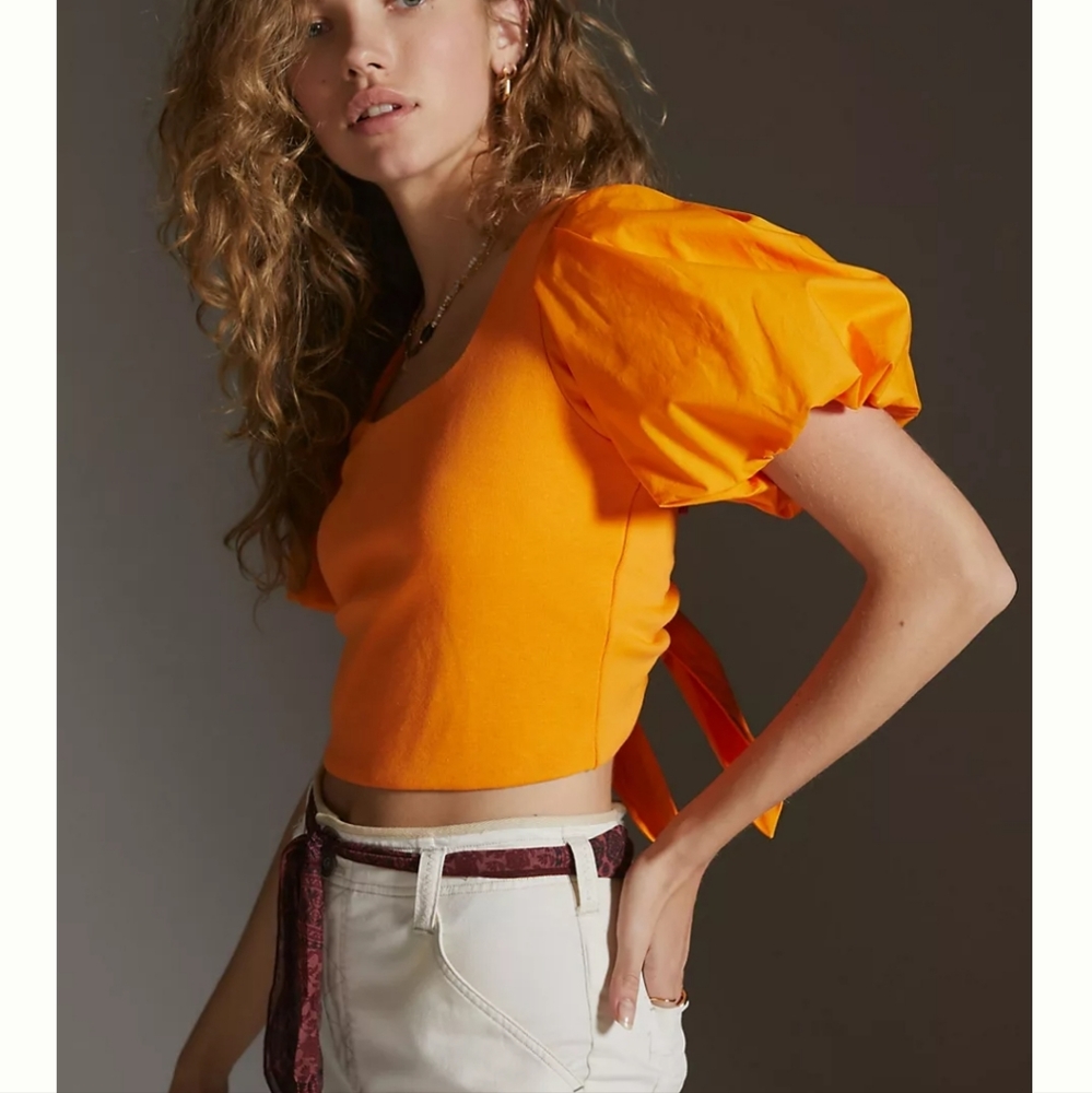 NWT Anthropologie crop top